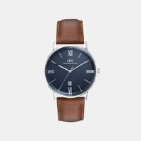 Daniel Wellington Blue Dial Analog Men's Watch DW0DG1800, dial front view