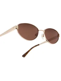 OPIUM Sunglasses OP-10478 in Brown / Gold (C03), detail angle view