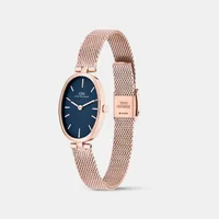 Daniel Wellington Blue Oval Dial Analog Women's Watch DW0DL3000, gallery view 3